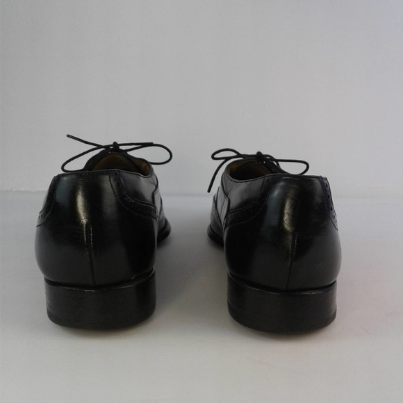 Johnston & Murphy Black Aristocrat Oxford Shoes - Picture 5 of 8